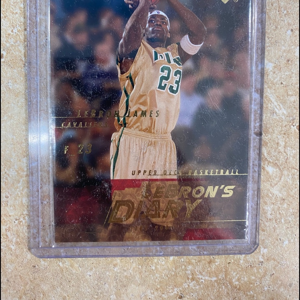 Labron James 2003-2004 lj2,3,4  both soft poly and hard poly case on each card